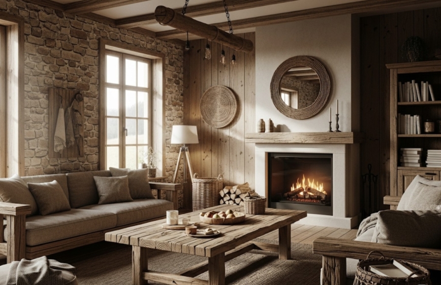 Khám Phá Phong Cách Rustic: Nét Thiên Nhiên Trong Không Gian Sống Hiện Đại