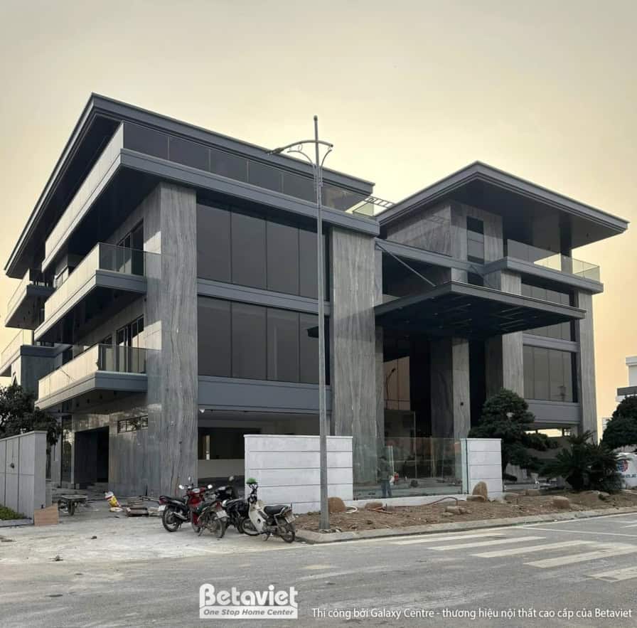 Tiến độ thi công biệt thự hiện đại – TC25918