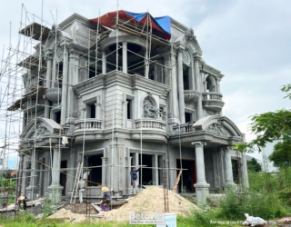Tiến độ thi công biệt thự tân cổ điển tại Vĩnh Phúc TC2009177