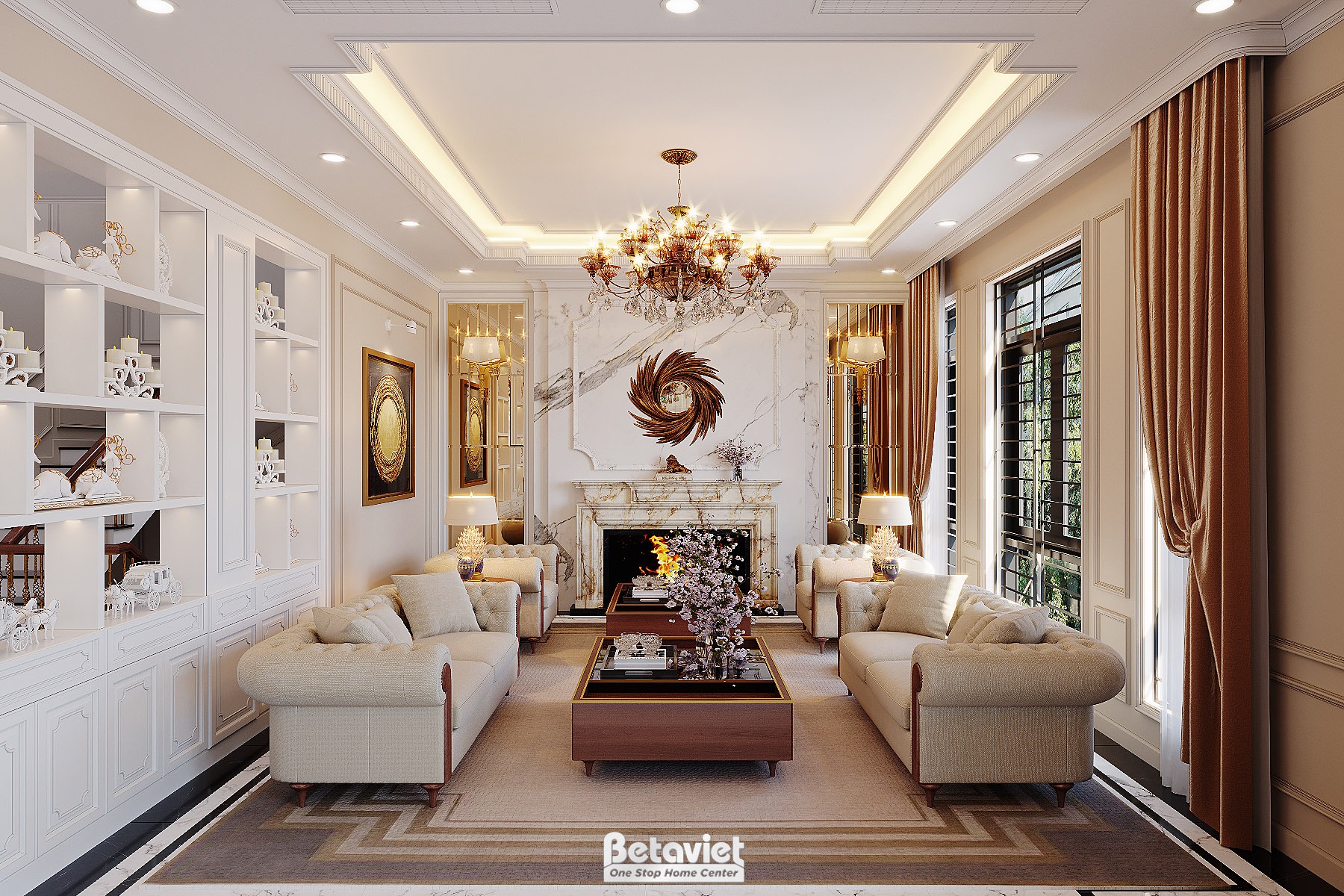Khám Phá Phong Cách Art Decor Qua 55 Mẫu Nội Thất Đẳng Cấp Do Betaviet Thiết Kế Và Thi Công