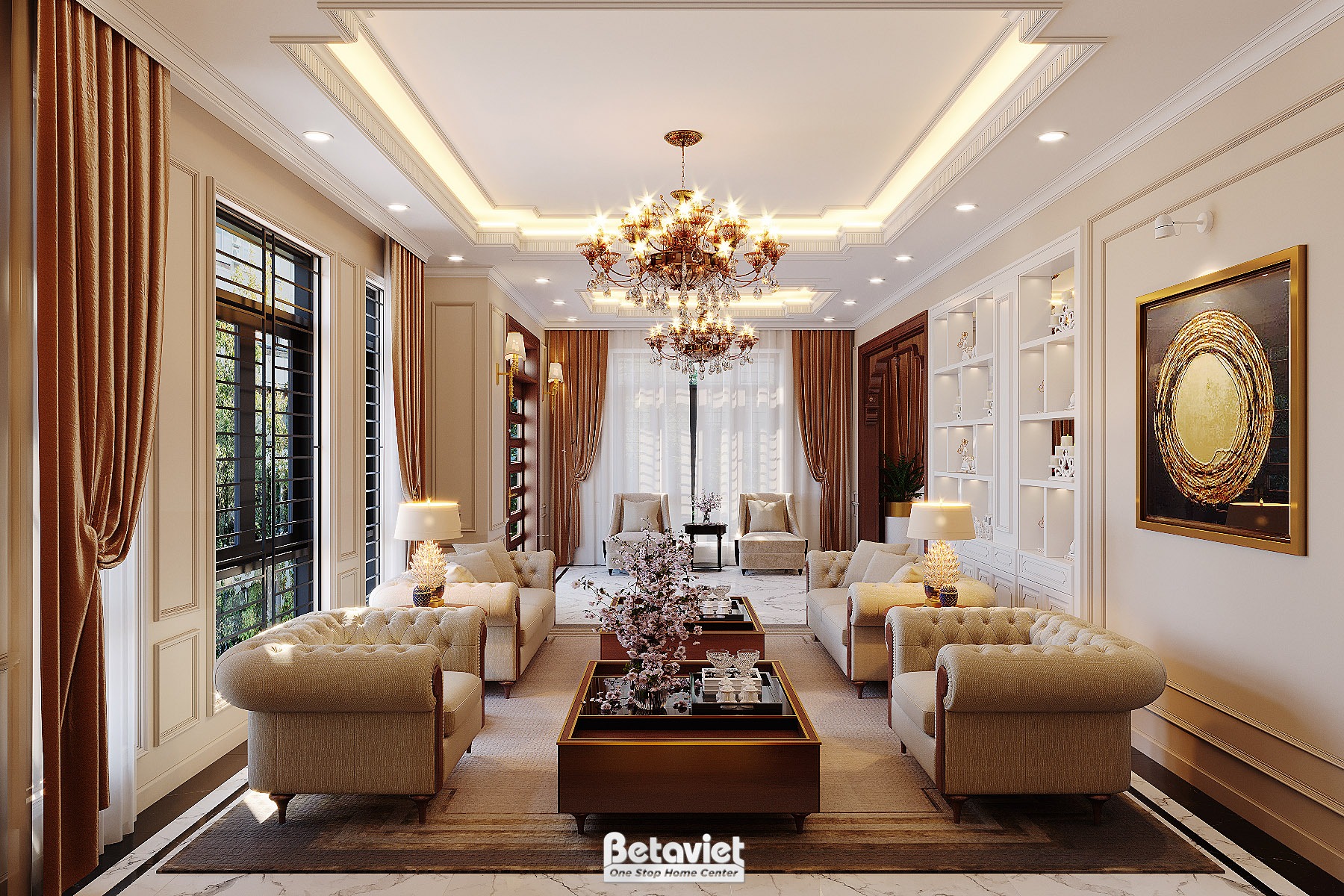 Khám Phá Phong Cách Art Decor Qua 55 Mẫu Nội Thất Đẳng Cấp Do Betaviet Thiết Kế Và Thi Công