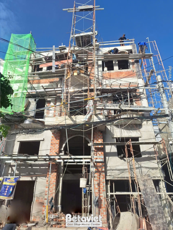 Tiến độ thi công biệt thự tại TP Hồ Chí Minh – TC2009275