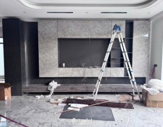 Thi công lắp đặt nội thất hiện đại biệt thự 2 tầng tại Quảng Ninh – TC2009042