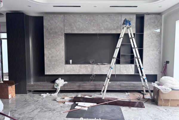 Thi công lắp đặt nội thất hiện đại biệt thự 2 tầng tại Quảng Ninh – TC2009042