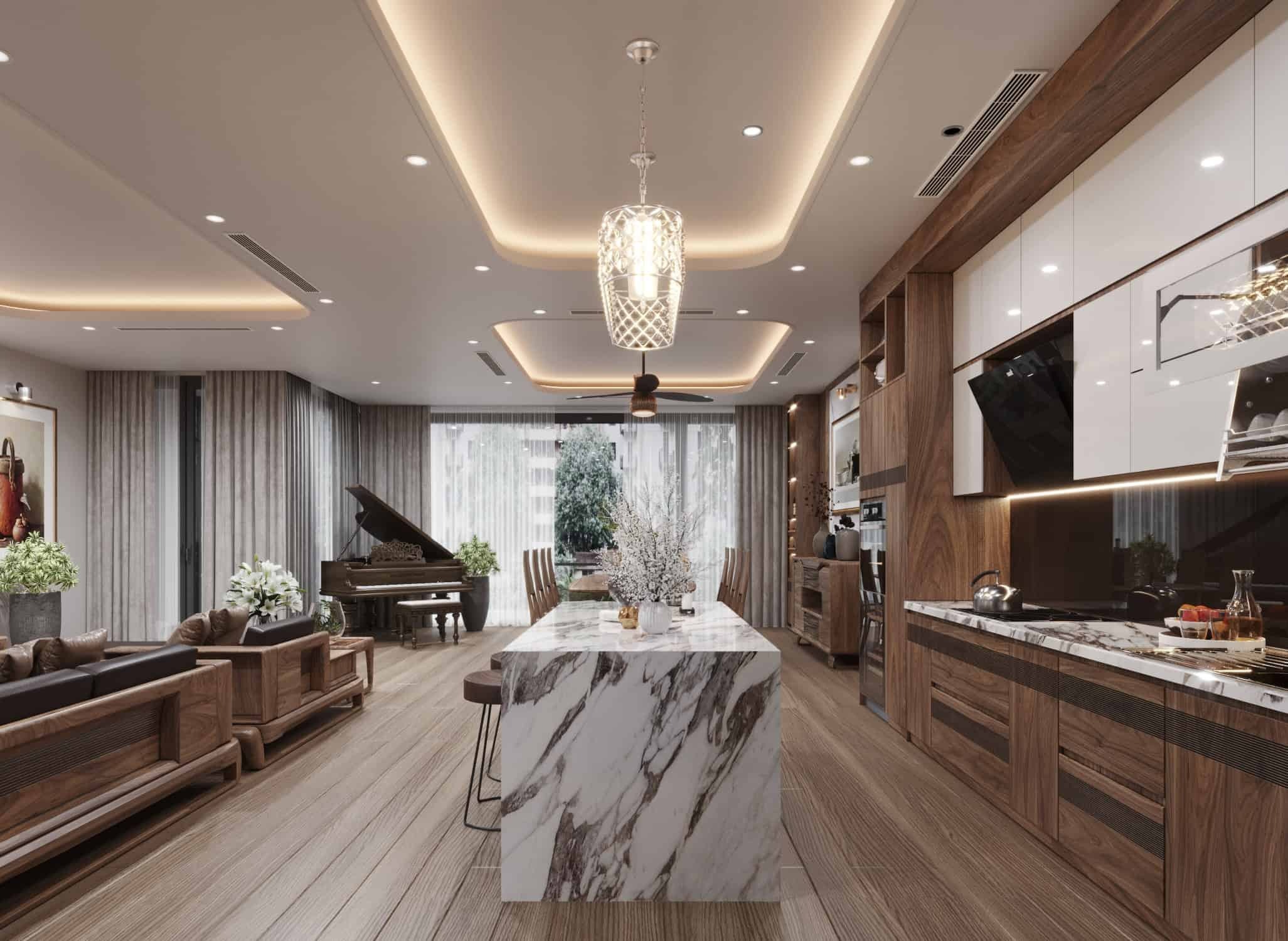 66 Mẫu Thiết Kế Nhà Bếp Đẹp, Chất, Đầy Tiện Lợi Cho Gia Đình Việt