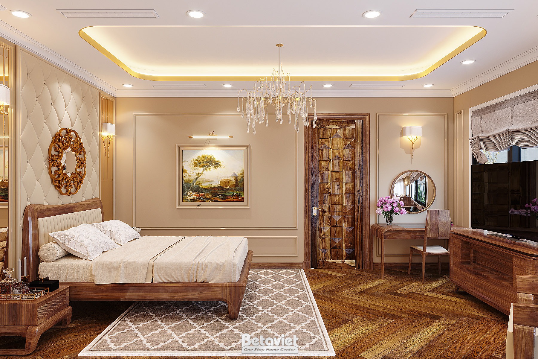 65 Mẫu Thiết Kế Phòng Ngủ Vợ Chồng Lãng Mạn Gắn Kết Cảm Xúc