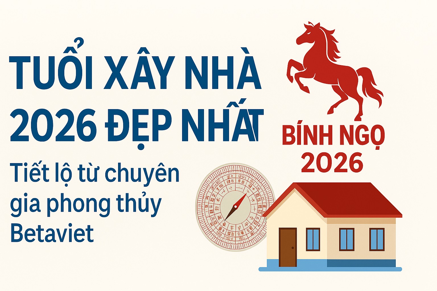 Năm 2026 tuổi nào xây nhà đẹp nhất - Betaviet tiết lộ