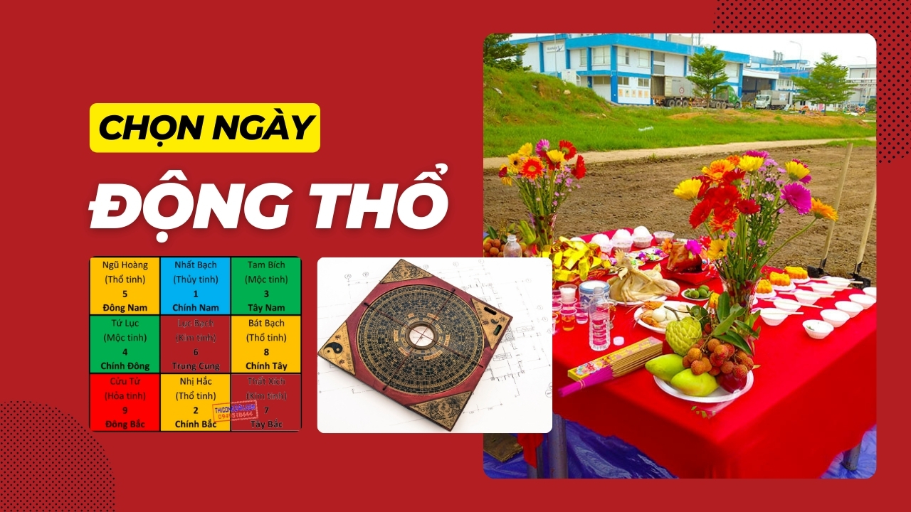 Vì sao cần chọn ngày đẹp, giờ đẹp khi động thổ?