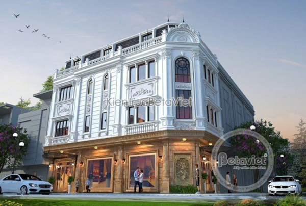 Mẫu biệt thự kết hợp kinh doanh tại Tuyên Quang KT19018