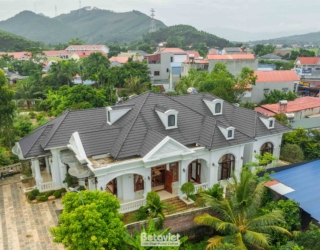 Thi công xây dựng biệt thự 1 tầng tân cổ điển tại Phú Thọ – TC2003539
