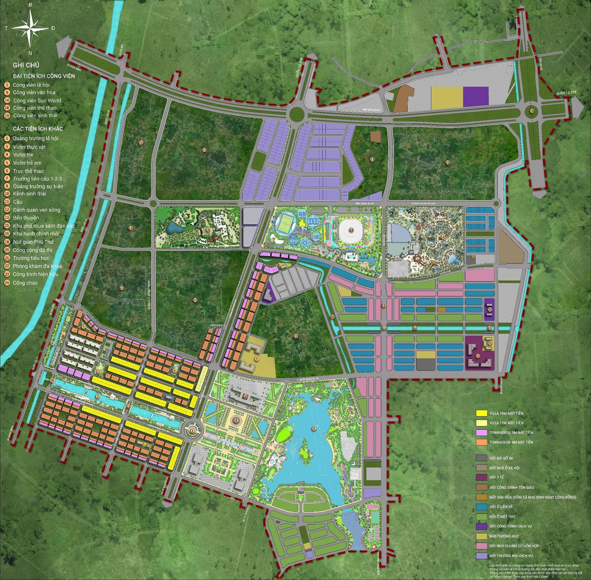 khu đô thị sun urban city