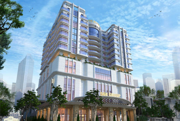 Mẫu khách sạn phong cách hiện đại Đà Giang tại Hải Phòng KT25847