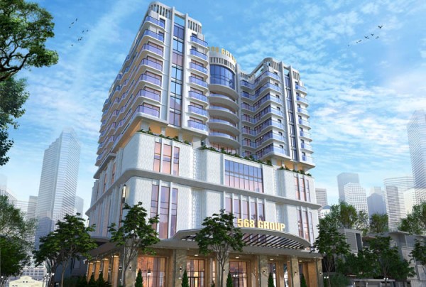 Mẫu khách sạn phong cách hiện đại Đà Giang tại Hải Phòng KT25847