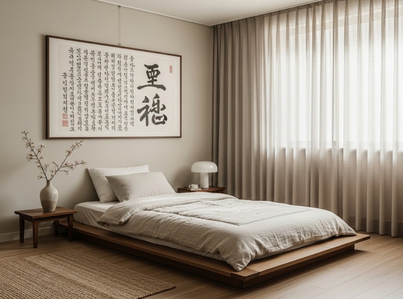 40+ Thiết Kế Phòng Ngủ Kiểu Hàn Quốc Hiện Đại, Đẹp Nhất