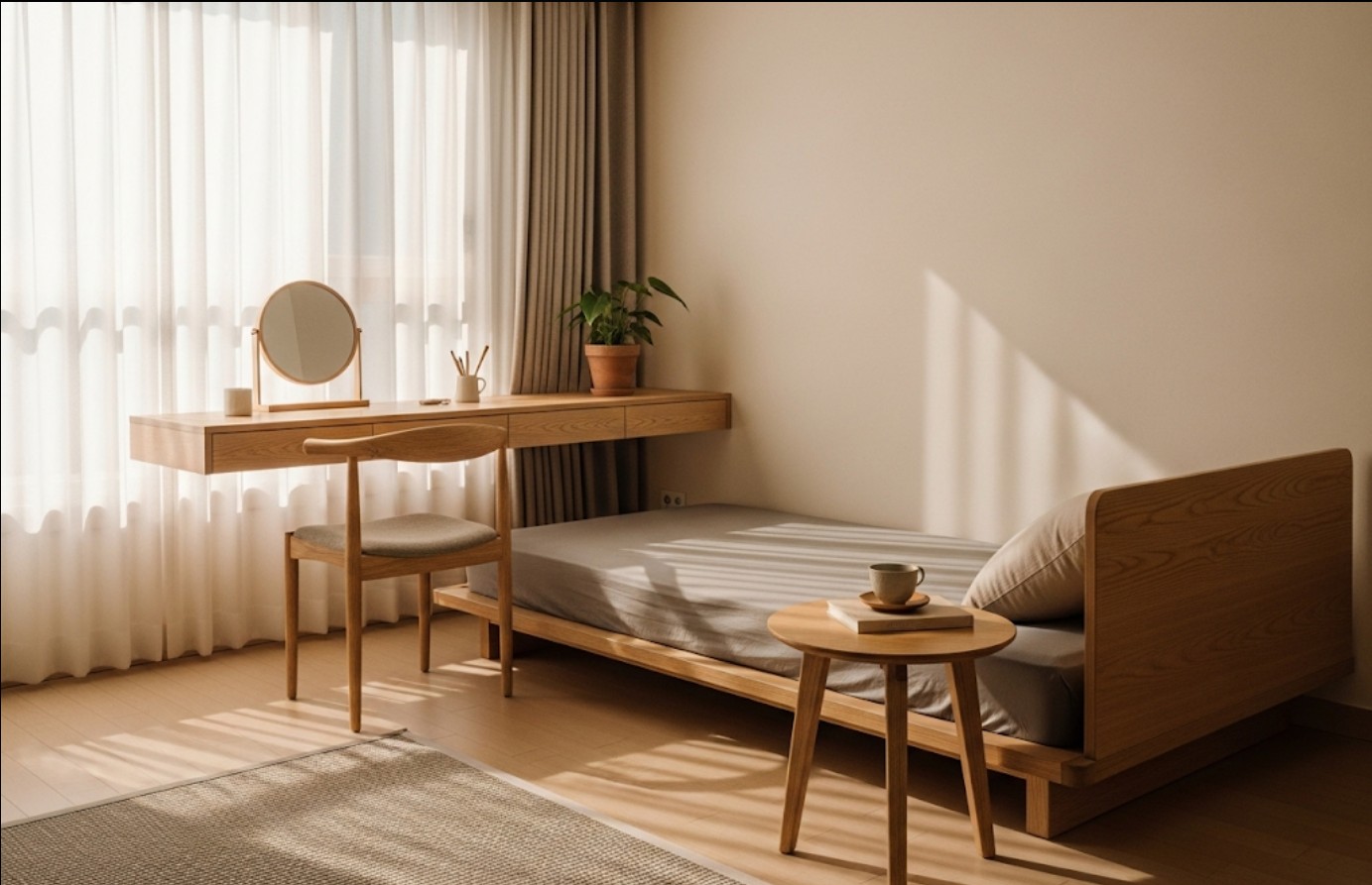 40+ Thiết Kế Phòng Ngủ Kiểu Hàn Quốc Hiện Đại, Đẹp Nhất