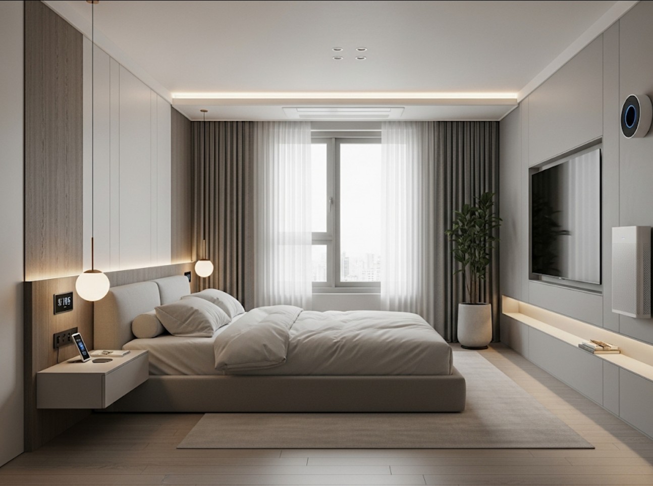 40+ Thiết Kế Phòng Ngủ Kiểu Hàn Quốc Hiện Đại, Đẹp Nhất