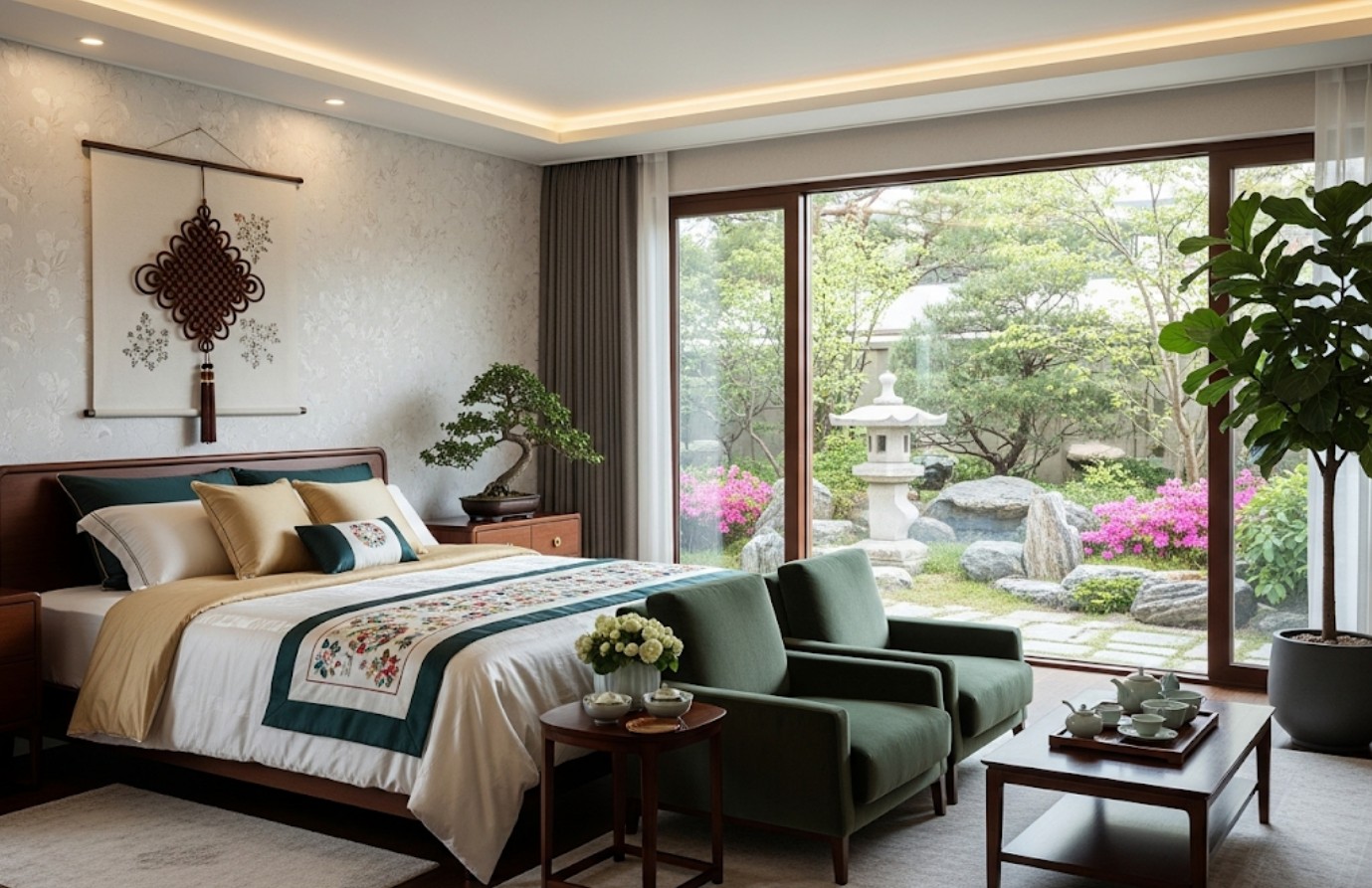 40+ Thiết Kế Phòng Ngủ Kiểu Hàn Quốc Hiện Đại, Đẹp Nhất