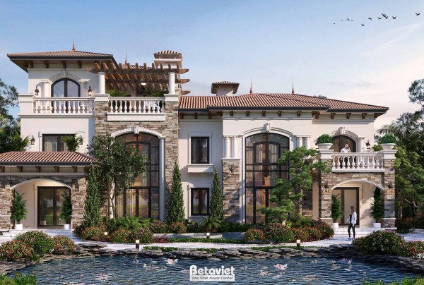 10 mẫu biệt thự phong cách địa trung hải đậm bản sắc Việt Nam