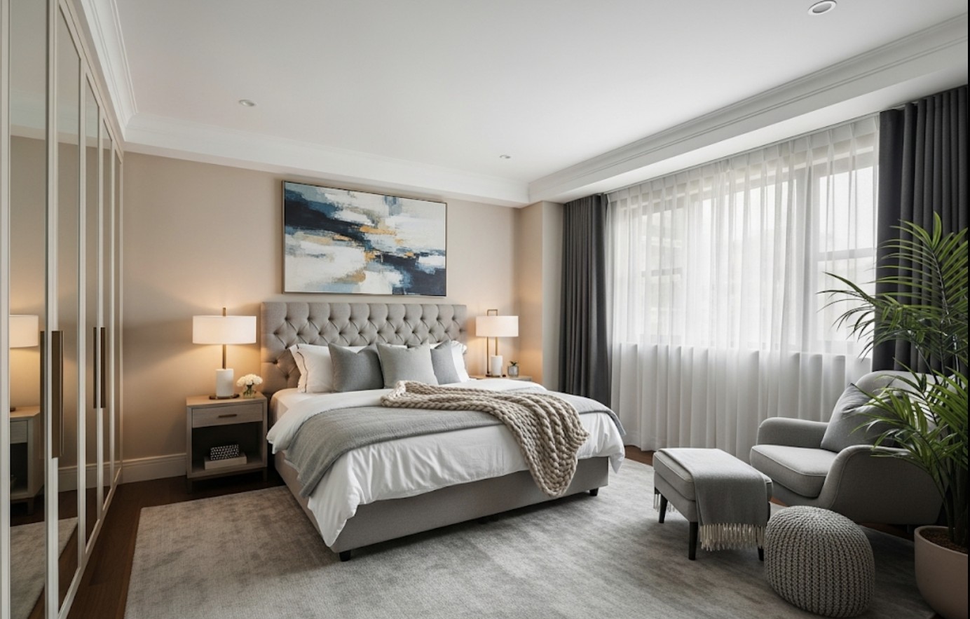 thiết kế nội thất chung cư 3 phòng ngủ