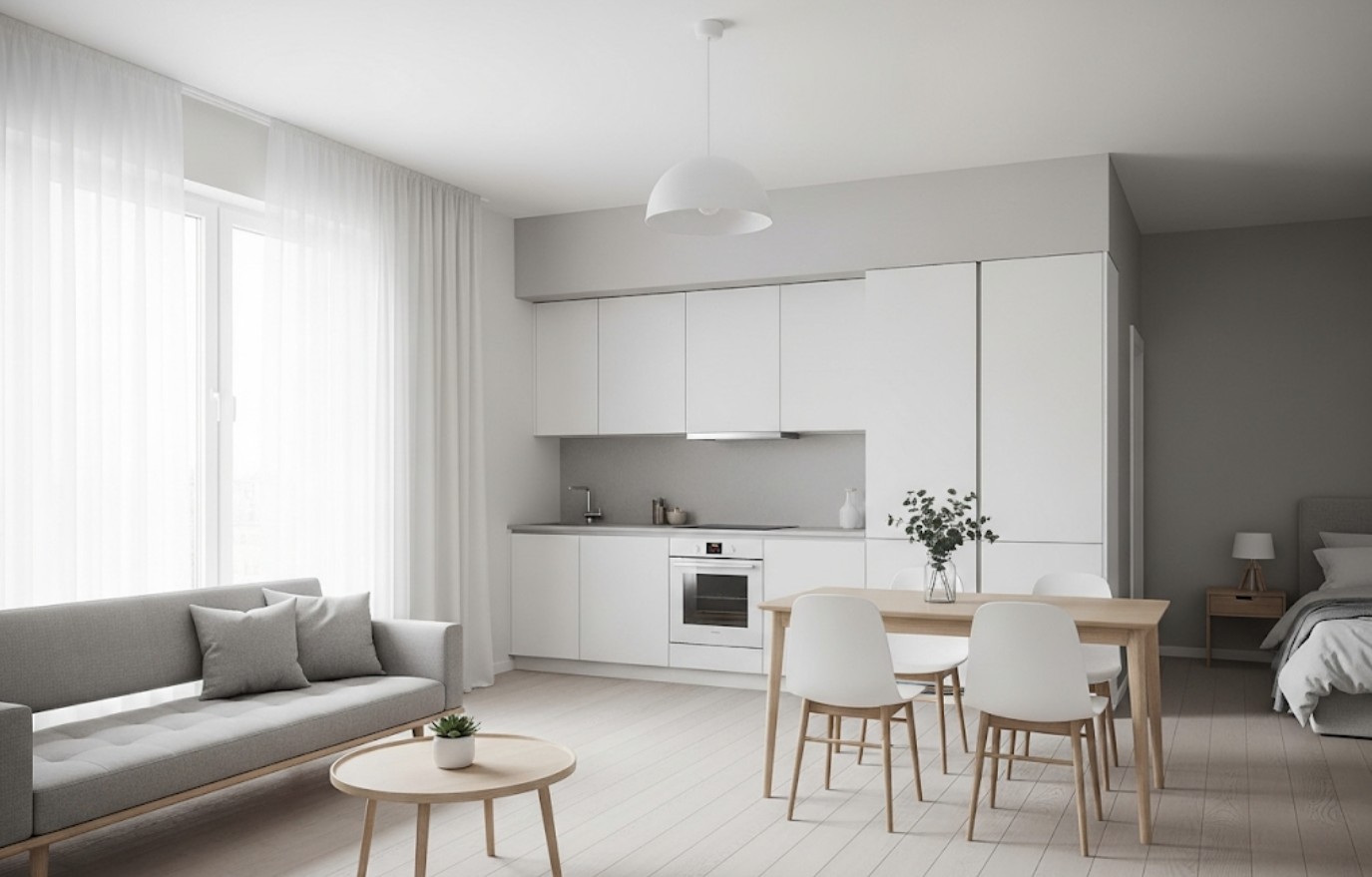 thiết kế nội thất chung cư 3 phòng ngủ