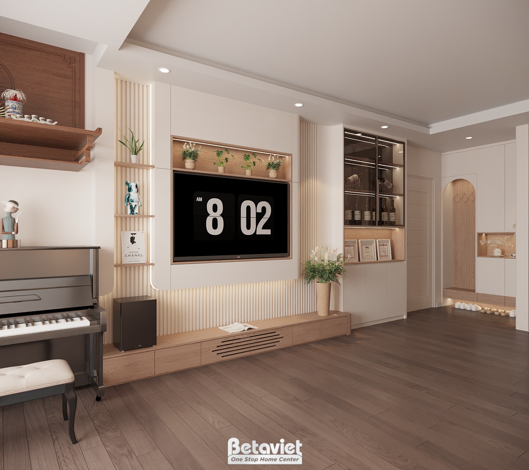55 Mẫu Thiết Kế Nội Thất Chung Cư 80m2 Ấn Tượng Nhất Năm
