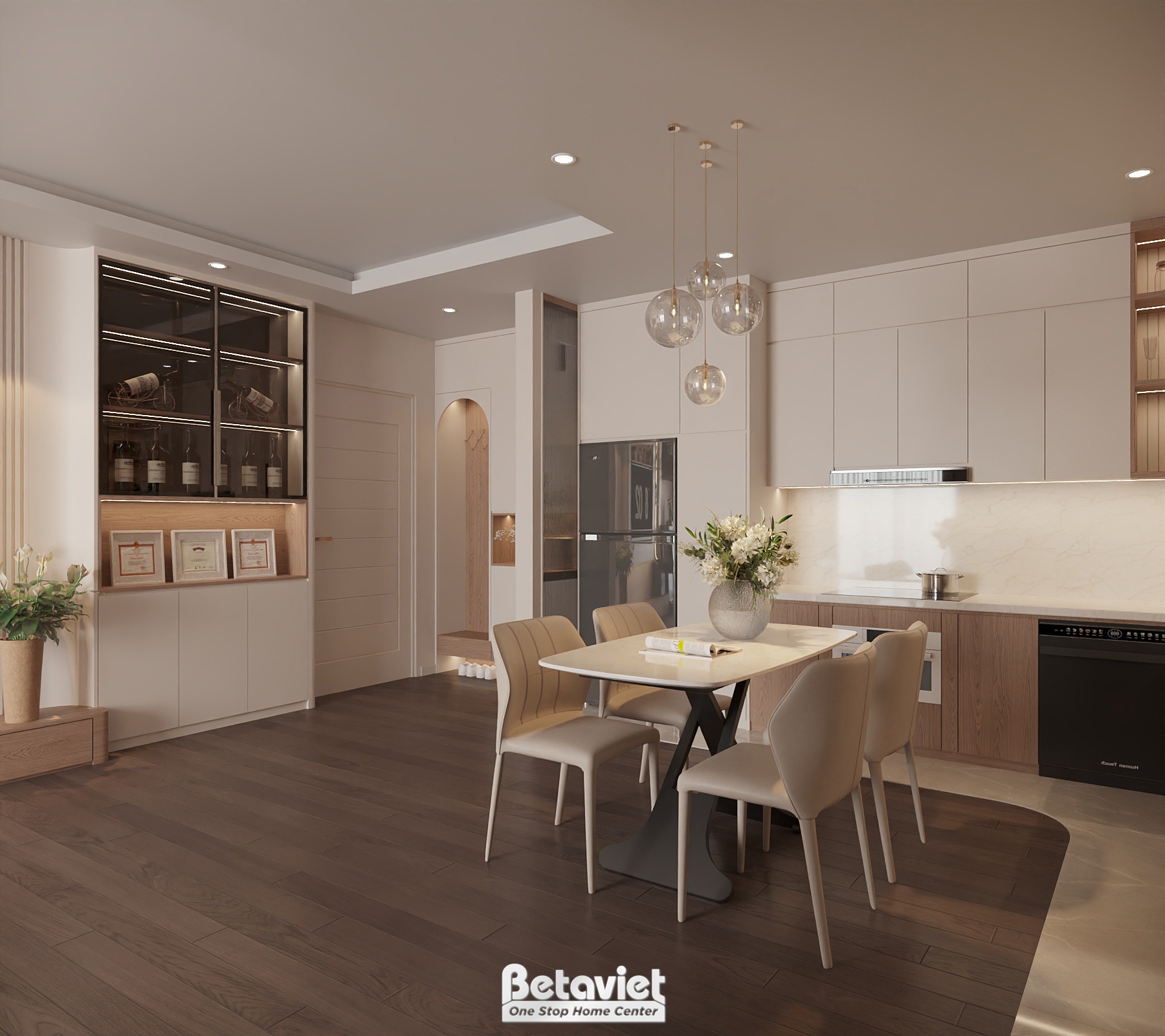 55 Mẫu Thiết Kế Nội Thất Chung Cư 80m2 Ấn Tượng Nhất Năm