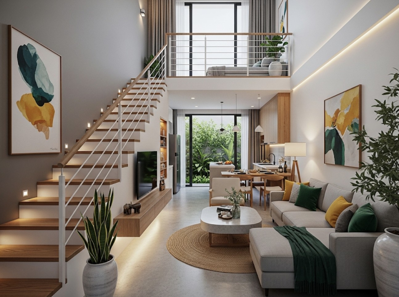 39 Thiết Kế Nội Thất Nhà Ống Tiện Nghi Để lại Nhiều Ấn Tượng