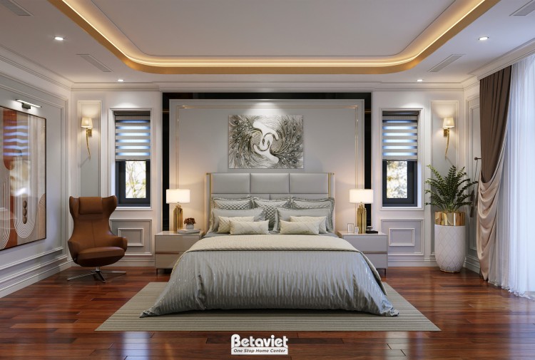 Thiết kế nội thất phòng ngủ con trai Art Deco NT2009177