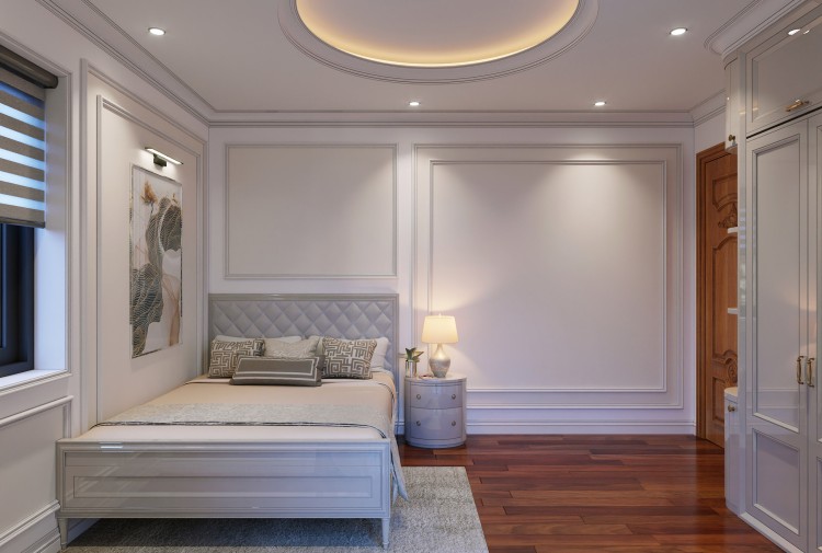 Thiết kế nội thất phòng ngủ giúp việc hiện đại NT2009177