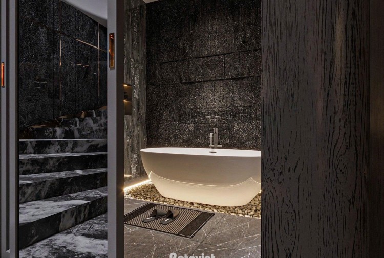 Thiêt kế nội thất phòng tắm Penthouse hiện đại luxury Ciputra NT25845