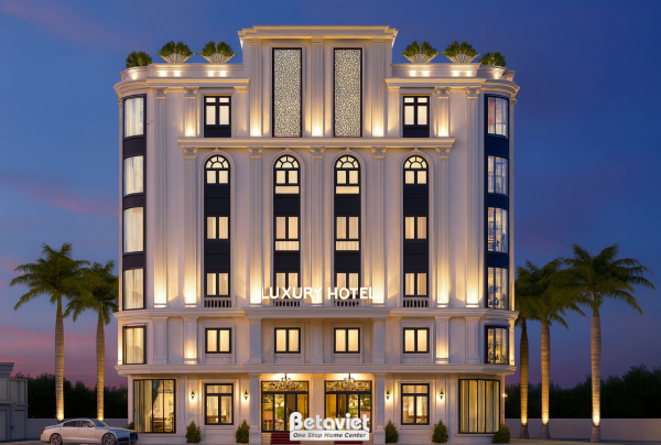 Tổng hợp mẫu thiết kế khách sạn chuẩn 2-3-4-5 sao, cực đẹp và dễ thiết kế