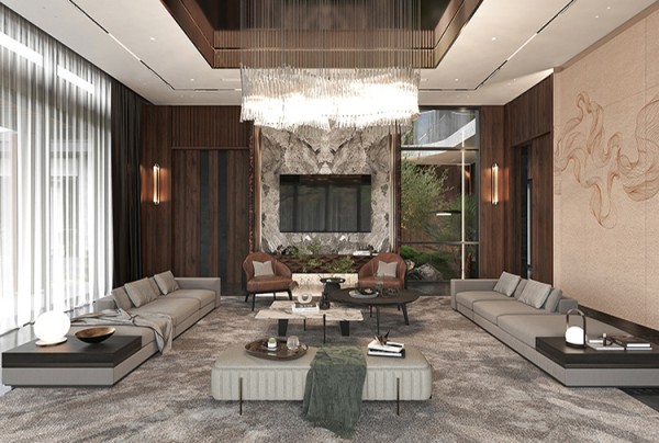 Mẫu thiết kế nội thất biệt thự hiện đại luxury tại Ninh Bình NT25853