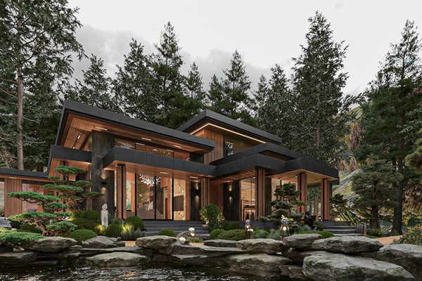 9 Mẫu thiết kế kiến trúc biệt thự nhà vườn đẹp nhất năm 2025