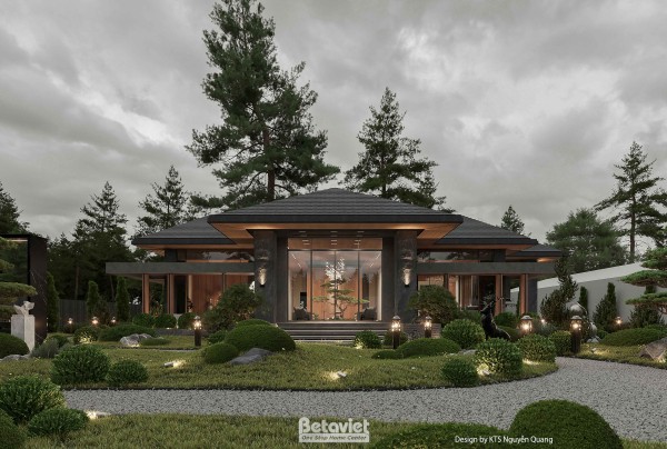 Xanh mướt biệt thự vườn phố