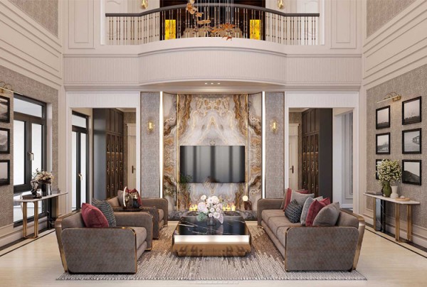 Thiết kế nội thất hiện đại luxury biệt thự tại Tp Hồ Chí Minh NT5021106