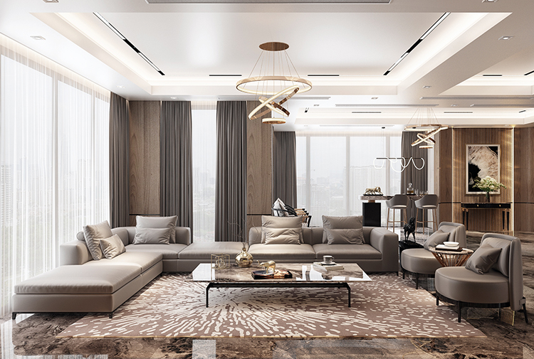 Thiết kế nội thất biệt thự phong cách hiện đại tại Quảng Ninh NT25874