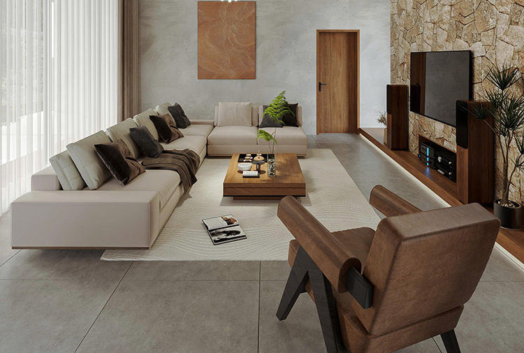 Thiết kế nội thất biệt thự hiện đại gỗ tại Hải Phòng NT25865