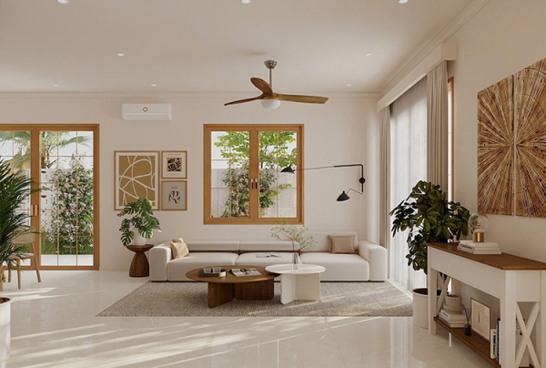 Thiết kế nội thất nhà phố phong cách hiện đại tại Hà Nội NT25891