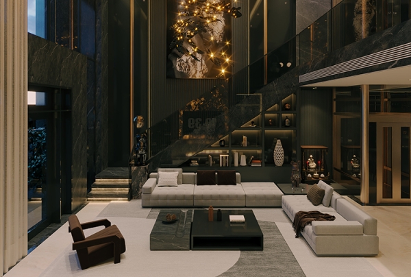 Thiết kế nội thất biệt thự hiện đại tại Thái Nguyên NT2009132