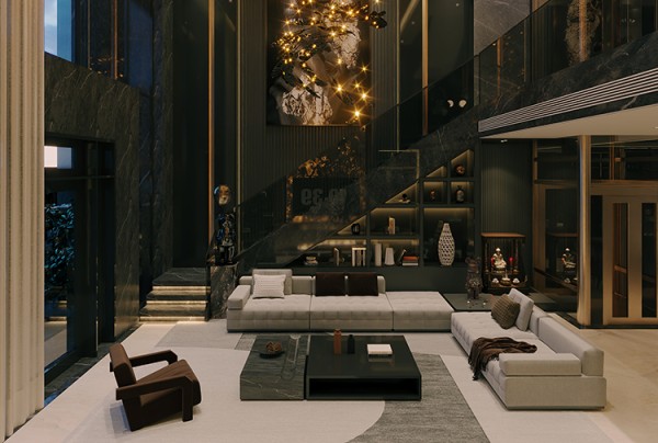 Thiết kế nội thất biệt thự hiện đại tại Thái Nguyên NT2009132