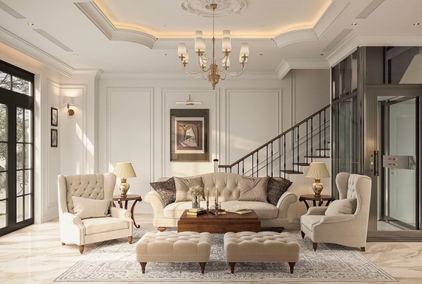 Thiết kế nội thất biệt thự hiện đại tại TP Hồ Chí Minh NT2009437