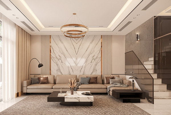 Mẫu nội thất biệt thự phong cách hiện đại tại Hải Phòng NT2009444