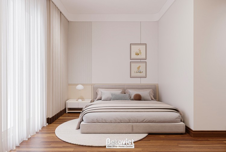 Thiết kế nội thất phòng ngủ trẻ em hiện đại biệt thự NT2009444