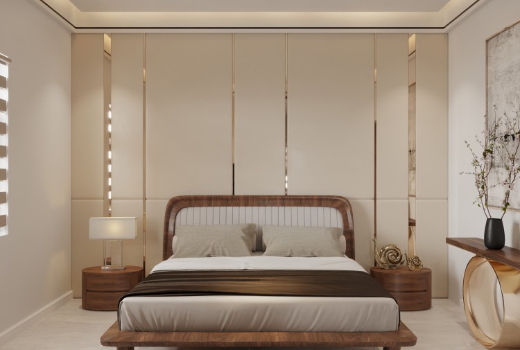 Mẫu nội thất phòng ngủ hiện đại biệt thự NT2008871