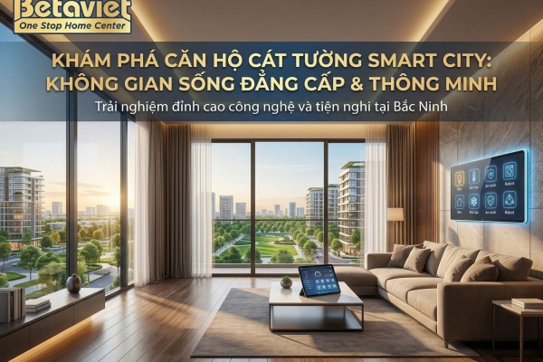 Căn hộ Chung cư Cát Tường Smart City: Giá, Tiến độ & Thiết kế Nội thất 2026