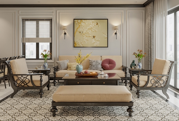 Thiết kế nội thất phong cách Indochine tại Hải Phòng NT2009329