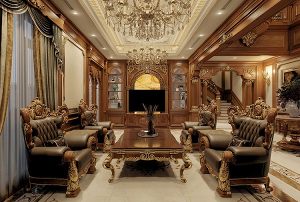Thiết kế nội thất biệt thự phong cách cổ điển tại Hải Phòng NT4104398