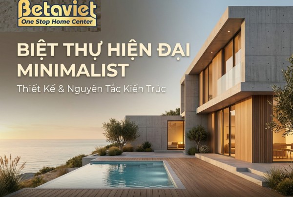 Biệt Thự Hiện Đại Minimalist: Thiết Kế & Nguyên Tắc Kiến Trúc