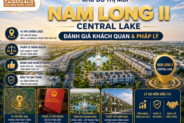 Khu Đô Thị Mới Nam Long II Central Lake: Đánh Giá Khách Quan & Pháp Lý 2026