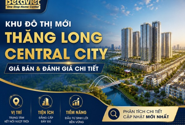 Khu Đô Thị Mới Thăng Long Central City: Giá Bán & Đánh Giá Chi Tiết